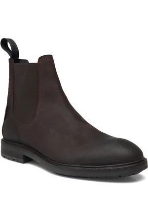 ANGULUS Booties - Flat - With Elastic Chelsea-saappaat Bootsit Brown