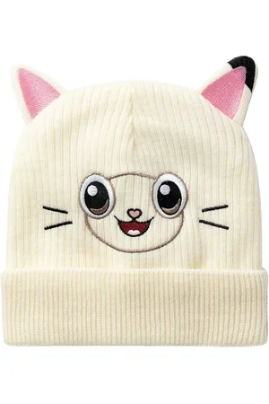 NAME IT Nmfjuma Gabby Knit Hat Sky Accessories Headwear Hats Beanie White