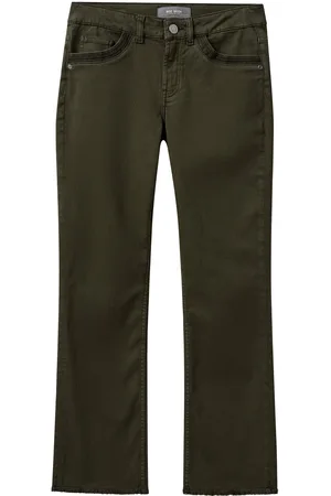 Mos Mosh Mmashley Baucis Pant Bottoms Trousers Straight Leg Green