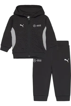 PUMA Mapf1 Toddler Jogger Sets Sweatsuits Black