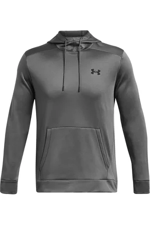 Under Armour Ua Armour Fleece Hoodie Tops Sweat-shirts & Hoodies Hoodies Grey