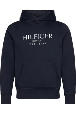 Tommy Hilfiger Big Hilfiger Hoody Tops Sweat-shirts & Hoodies Hoodies Navy