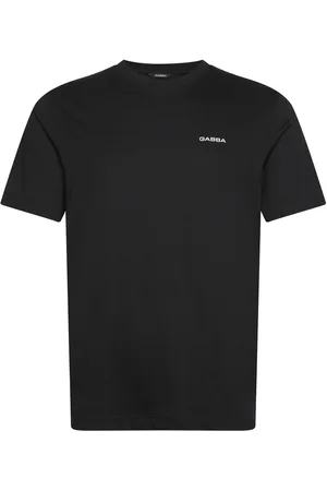 Gabba Dune Logo Ss Gots Tops T-shirts Short-sleeved Black