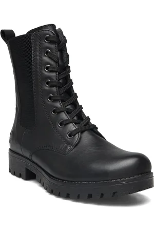 Rieker 78505-00 Shoes Boots Ankle Boots Ankle Boots Flat Heel Black