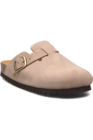 Scholl Sl Fae New Suede Dark Beige Matalapohjaiset Sandaalit Beige