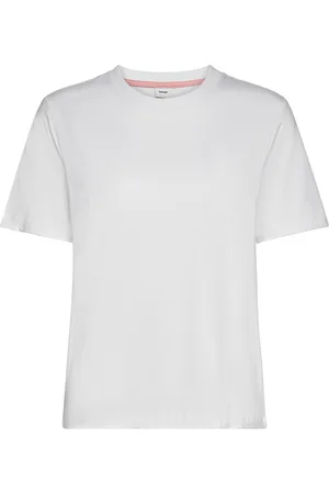 Numph Nukazumi Ss Blouse Tops T-shirts & Tops Short-sleeved White