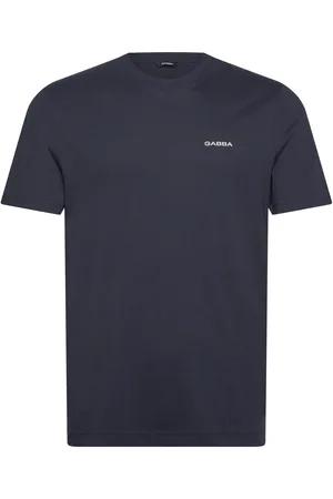 Gabba Dune Logo Ss Gots Tops T-shirts Short-sleeved Navy
