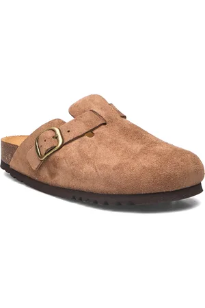 Scholl Sl Fae New Suede Taupe Matalapohjaiset Sandaalit Beige