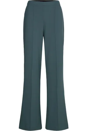 Mads Norgaard Recycled Sportina Pirla Pants Bottoms Trousers Flared Blue