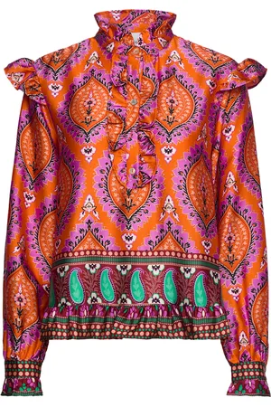 Noella Reno Blouse Tops Blouses Long-sleeved Pink