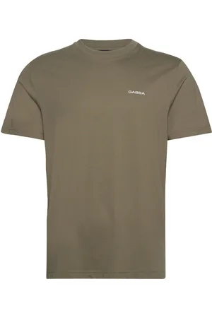 Gabba Dune Logo Ss Gots Tops T-shirts Short-sleeved Green