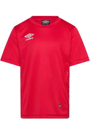 Umbro Liga Ss Jersey Jr Tops T-shirts Short-sleeved Red
