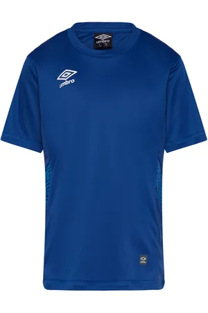 Umbro Liga Ss Jersey Jr Tops T-shirts Short-sleeved Blue