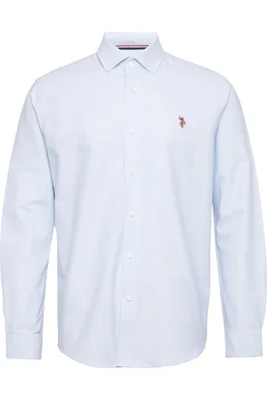 U.S. Polo Assn. Uspa Shirt Armin Men Tops Shirts Casual Blue
