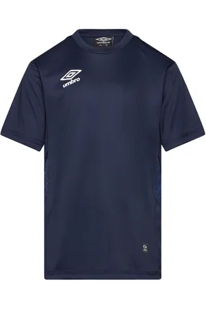 Umbro Liga Ss Jersey Jr Tops T-shirts Short-sleeved Navy
