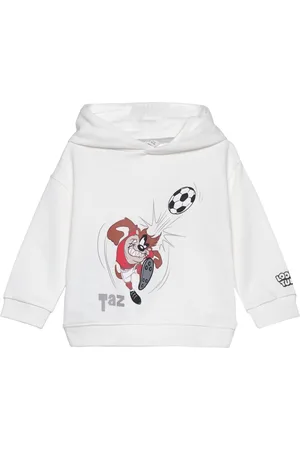 MANGO Lo Y Tunes Sweatshirt Tops Sweat-shirts & Hoodies Hoodies White