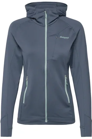 Bergans Skaland Hood W Jacket Orion Blue Xs Sport Sweat-shirts & Hoodies Fleeces & Midlayers Blue