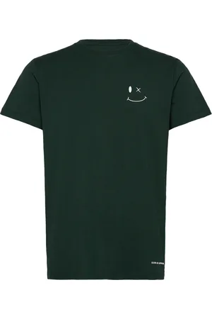 Clean Cut Patrick Organic Tee Tops T-shirts Short-sleeved Green