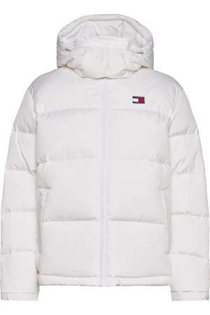 Tommy Hilfiger Tjw Alaska Puffer Ext Vuorillinen Takki Topattu Takki White