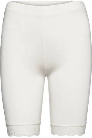 Noa Noa Almann Leggings Short Bottoms Shorts Cycling Shorts White