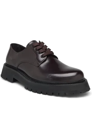 J Lindeberg Derby Leather Shoe Shoes Business Derby Shoes Brown