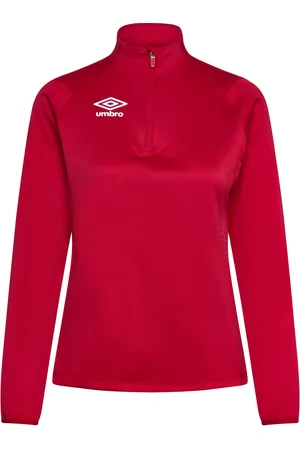 Umbro Liga Halfzip W Sport Women Sport Clothing Sports Tops & T-shirts Sport Long Sleeve Tops Red