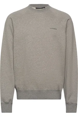 J Lindeberg Callan Crew Neck Tops Sweat-shirts & Hoodies Sweat-shirts Grey