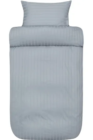 Høie of Scandinavia Milano Sateen Bed Set Home Textiles Bedtextiles Bed Sets Blue