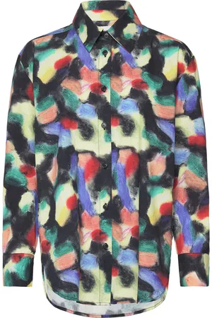 Bobo Choses Fantasy World Printed Long Shirt Tops Shirts Long-sleeved Multi/patterned