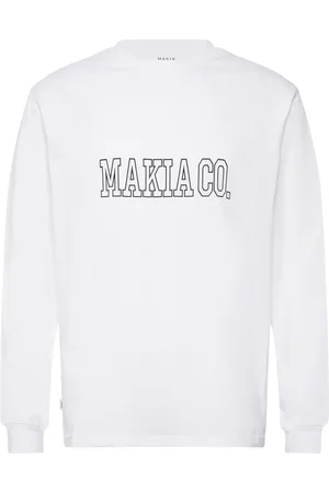 Makia Nord Long Sleeve Tops T-shirts Long-sleeved White