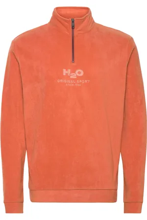 H2O Blåvand Ii Fleece Half Zip Tops Sweat-shirts & Hoodies Fleeces & Midlayers Orange