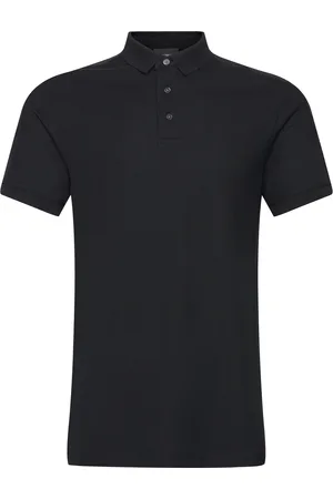 Emporio Armani Polo Shirt Tops Polos Short-sleeved Black