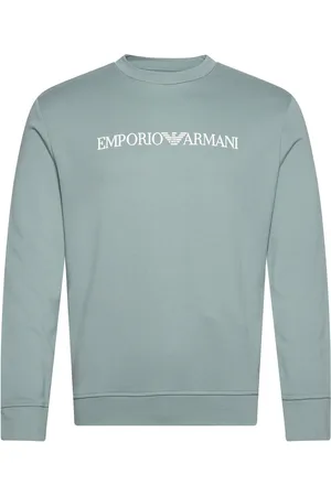 Emporio Armani Felpa Designers Sweat-shirts & Hoodies Sweat-shirts Green