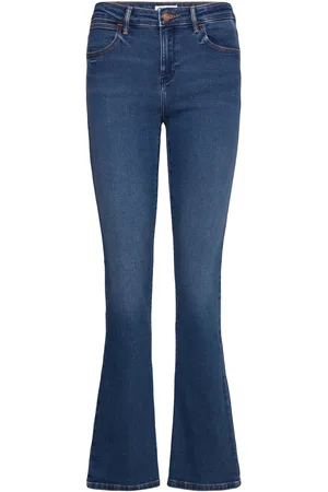 Wrangler Bootcut Bottoms Jeans Boot Cut Blue