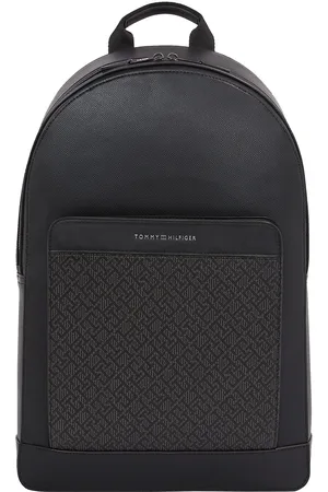 Tommy Hilfiger Th Monogram Backpack Reppu Laukku Black
