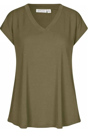 Masai Maefa Tops T-shirts & Tops Short-sleeved Green