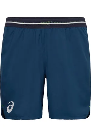 Asics Men Match 7In Short Sport Men Sport Clothing Sport Shorts Sport Training Shorts Blue