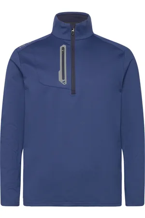 Ralph Lauren Classic Fit Stretch Jersey Pullover Sport Men Sport Clothing Sport Sweat-shirts & Hoodies Sport Knitwear Blue