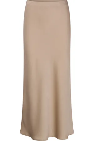 Sofie Schnoor Skirt Skirts Maxi Skirts Beige