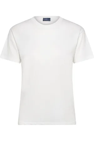 Ralph Lauren Cotton Jersey Crewneck Tee Tops T-shirts & Tops Short-sleeved White