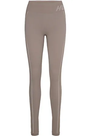 Hummel Hmlte Christel Seamless Mw Tights Sport Running-training Tights Seamless Tights Beige