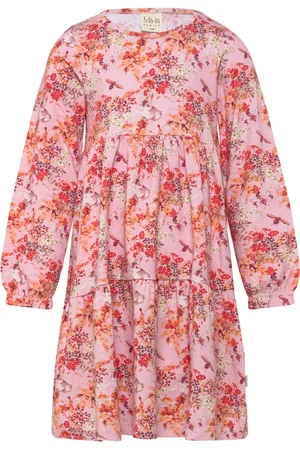 Ma-ia Family Varpu Dress Dresses & Skirts Dresses Casual Dresses Long-sleeved Casual Dresses Pink