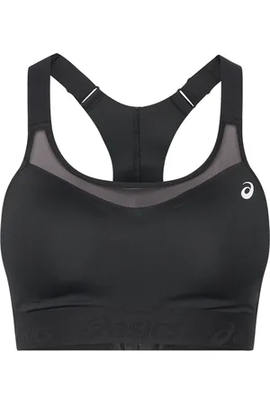 Asics Road Combination Bra Sport Women Sport Clothing Sport Bras - All Black