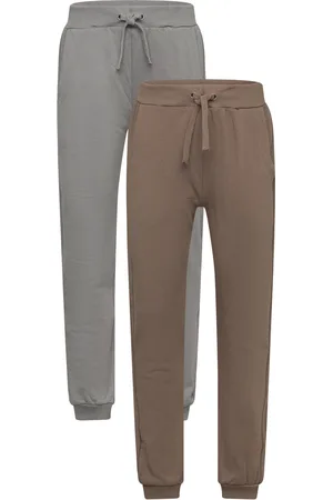 Minymo Pants Sweat 2-Pack Bottoms Sweatpants Multi/patterned