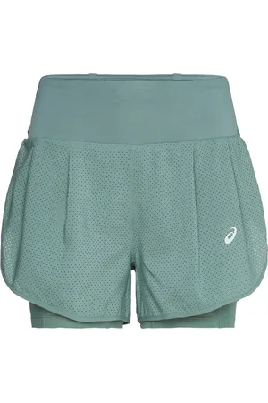 Asics Road 2-N-1 3.5In Short Sport Shorts Sport Shorts Green