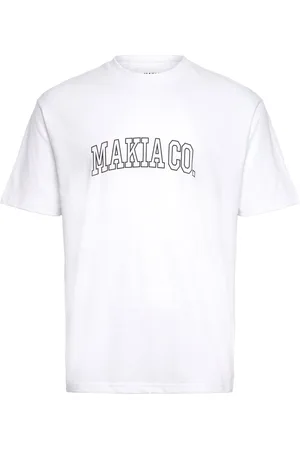 Makia Nord T-Shirt Tops T-shirts Short-sleeved White