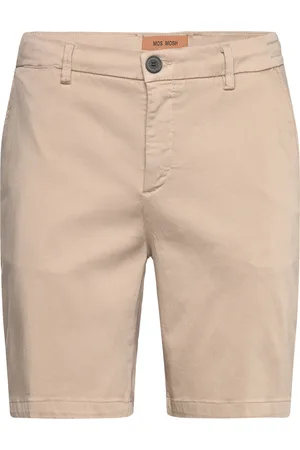 MOS MOSH Gallery Mmghunt Soft String Shorts Bottoms Shorts Chinos Shorts Beige