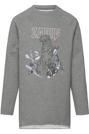 Zadig & Voltaire Long Sleeved Dress Dresses & Skirts Dresses Casual Dresses Long-sleeved Casual Dresses Grey