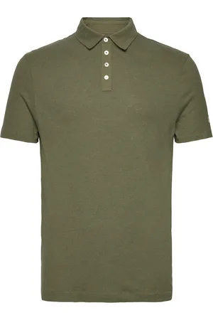 MOS MOSH Gallery Mmgpaul Ss Polo Tee Tops Polos Short-sleeved Green