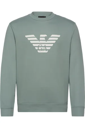Emporio Armani Felpa Designers Sweat-shirts & Hoodies Sweat-shirts Green